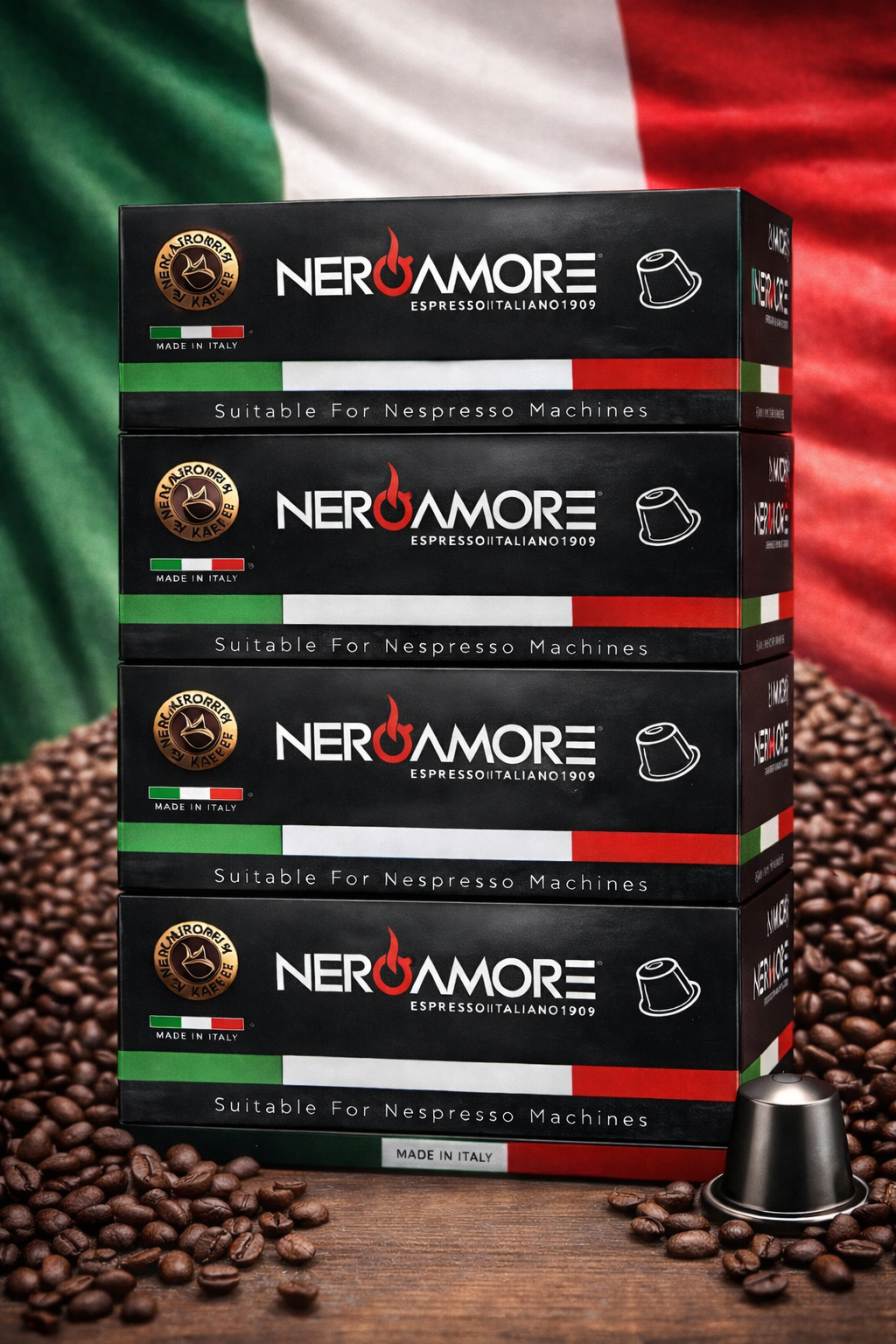 کپسول قهوه نروآمو نسپرسو ایتالیا