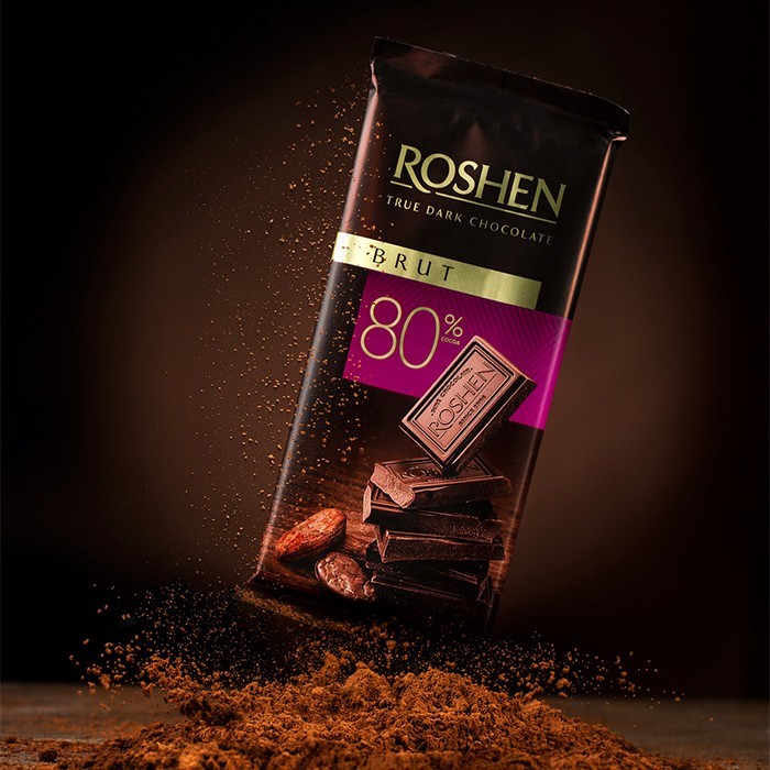 شکلات روشن 80درصد تلخ